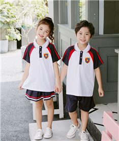 夏季中小學(xué)生校服（白黑）