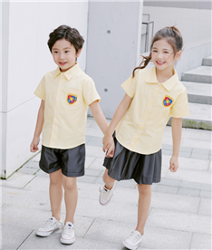 夏季中小學生服裝（梨色）