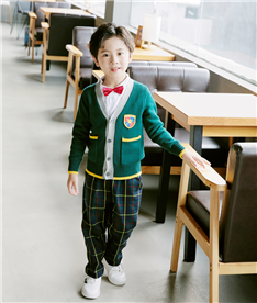 冬季男中小學(xué)生禮服（綠）